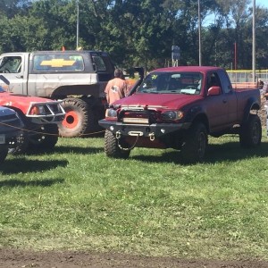 At a jeep show.