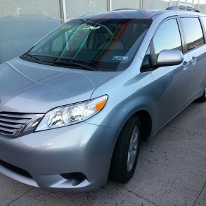 Rockin a Sienna while my truck has the frame done.