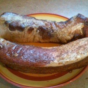 Pork loin one hot one not