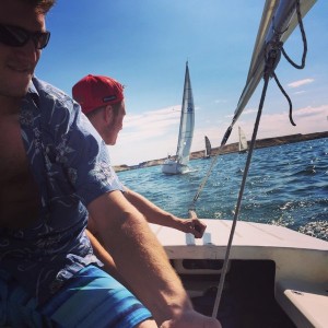 Sailboat racing at its finest!