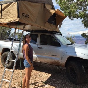 She pretends to hate it but she really loves my truck