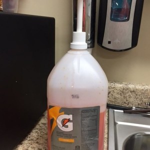 So I put this in the break room yesterday...I had 2 employees complain already that the Gatorade is too sour...I would guess they don't get the concep