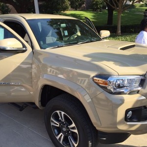 New Tacoma at TCU game