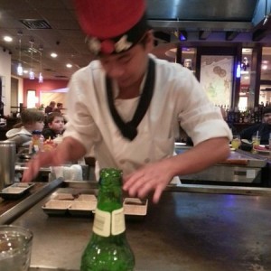 Hibachi in st clair, pa. Fucking awesome. Anyone local goes, ask for Tommy! What a showman. Great food. Great laughs. Greatly soaked eith saki!.