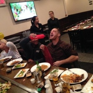 So gimme some saki!