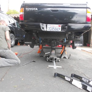Rear Dakar Install May 2015