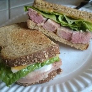 Can't get enough of the ham steak