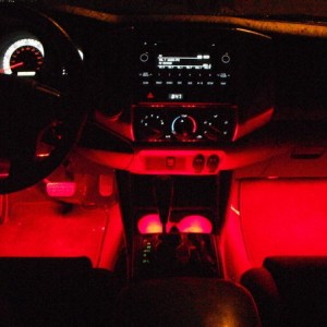 Front Cab Floor Lighting
