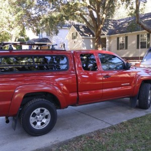 The trucks new "hat" as my gf calls it