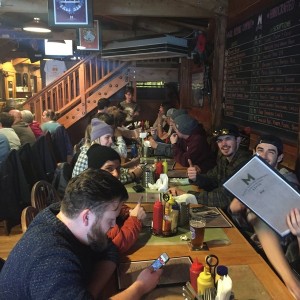 Wrangling college kids for a ski trip!
