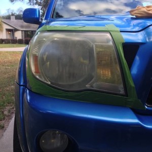 06 headlight restoration maintenance