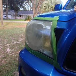 06 Headlight restoration maintenance