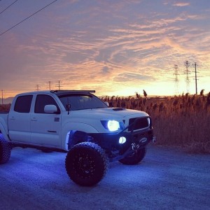 Showing the underglow