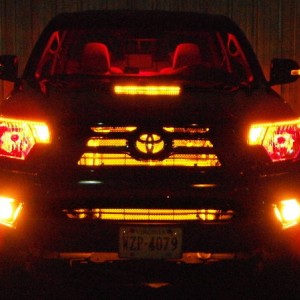 Big Red Eyes With Fogs