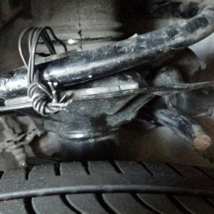 Bailing wire fixes everything, belongs to the new smoking hot cashier at the dealership that I work at..