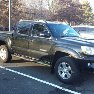 Front Windows Tinted To 20%