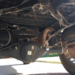 Chopped Exhaust and Spare Tire Relocate
