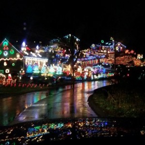 This street goes all out. Pretty sweet.