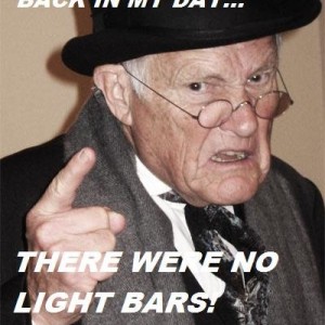Grumpy Old Man- Lightbars