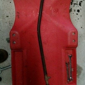 FJ40 bent relay rod