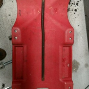 FJ40 relay rod straightened out