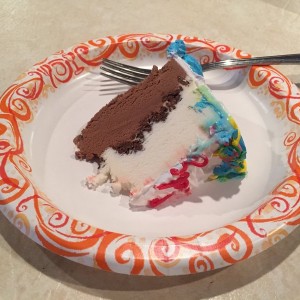 Happy Birthday ice cream cake. :drool: