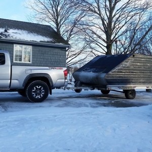 2016 Towing 2 Place Snowmobile Trailer