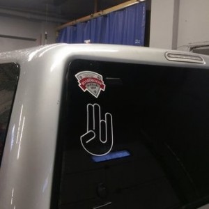 Lol, funny sticker I got for 2$.