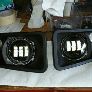 Fitted jeep led for light for my ARB bumper.