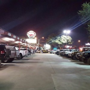Anyone at Pappas BBQ?