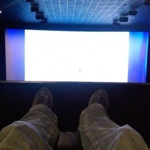 At the theater to see Deadpool.