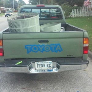 Toyota Letters Stonewall