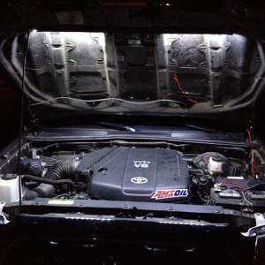 DIY under hood lighting.