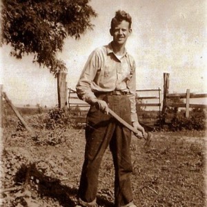 Grandpa On Farm