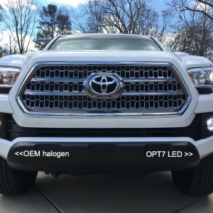 Front Shot Comparison