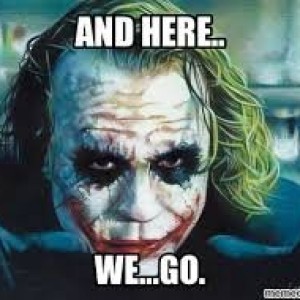 And Here We Go