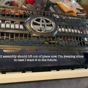 Inner Grill Assembly Removed