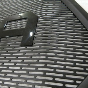 Flat Black Bezel - Tailgate Letters 2