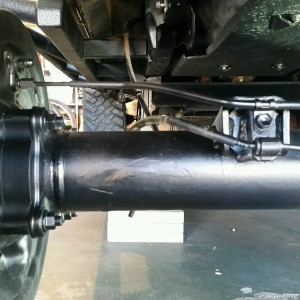 Disappearing shock mount mod.