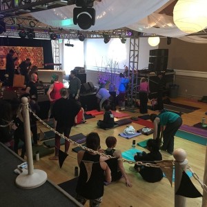 Yogafort at Treefort music fest!