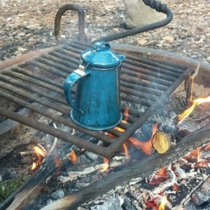 Mmm...camp coffee