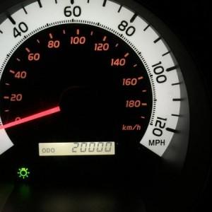 Welp, just stopped and took this pic. Not even broken in yet!!!!