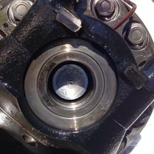 Homers snapped axle shaft