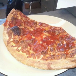 Just eatin one slice for lunch today