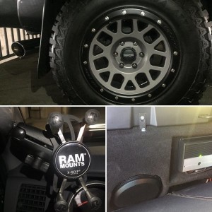 2014 Taco Mods - Wheel Caps, RAM, JL Audio
