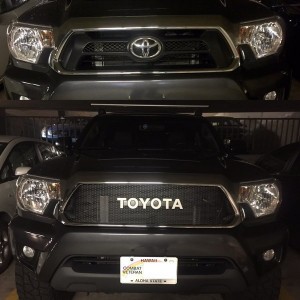 2014 Grill To Retro Style Slotted Mesh Grill V02