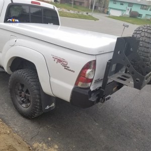 Picked up a Tonneau cover for the trip from AK to Washington to secure my stuff. Might even sleep in it haha