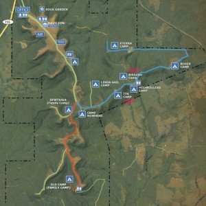 Jambo Camp Map