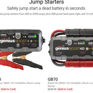 Styles Of Jump Starters