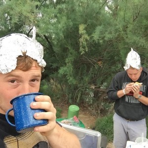 Tin foil hats to protect us from aliens in Roswell